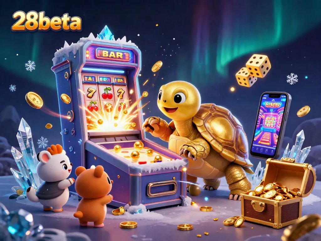 Experience thrilling adventures with 28beta's vibrant casino scene, showcasing excitement and winning potential.