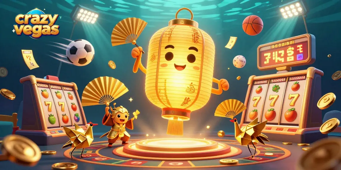 Experience thrilling spins at crazyvegas with golden symbols and vibrant casino game elements.